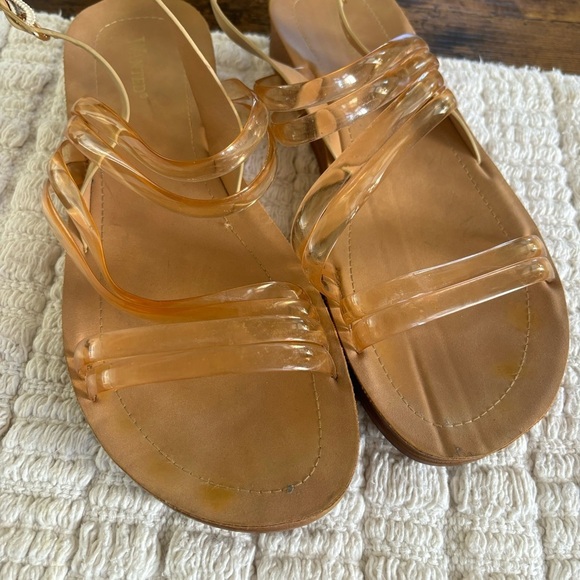 Wanted Cannon Jelly Sandals Women’s Size 10 - Picture 3 of 8